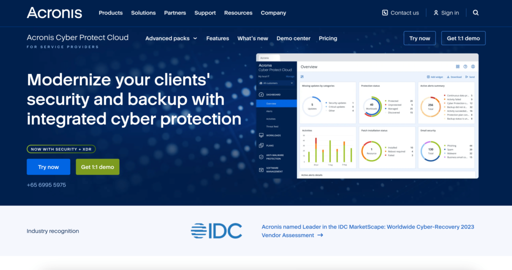 Acronis Cyber Protect Cloud